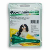Капли Boehringer Ingelheim Фронтлайн Комбо Спот Он от блох и клещей для собак, S, 2-10 кг