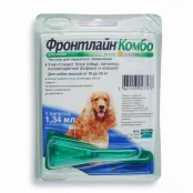 Капли Boehringer Ingelheim Фронтлайн Комбо от блох и клещей для собак, M, 10-20 кг