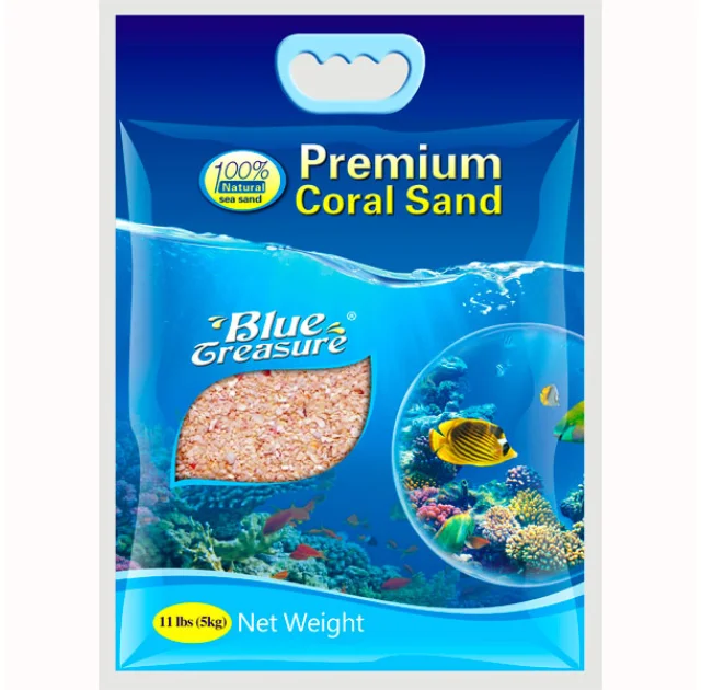 Коралловая крошка Blue Treasure Coral Sand крупная, 5 кг