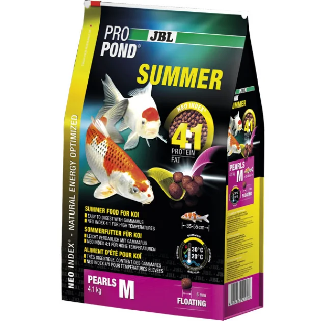 Літній корм JBL ProPond Summer M для коропа котрі середнього розміру, 3 л
