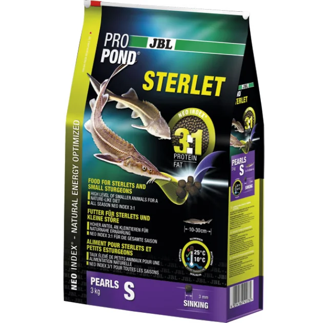Основний корм JBL ProPond Sterlet S для стерляді невеликого розміру, 1.5 кг