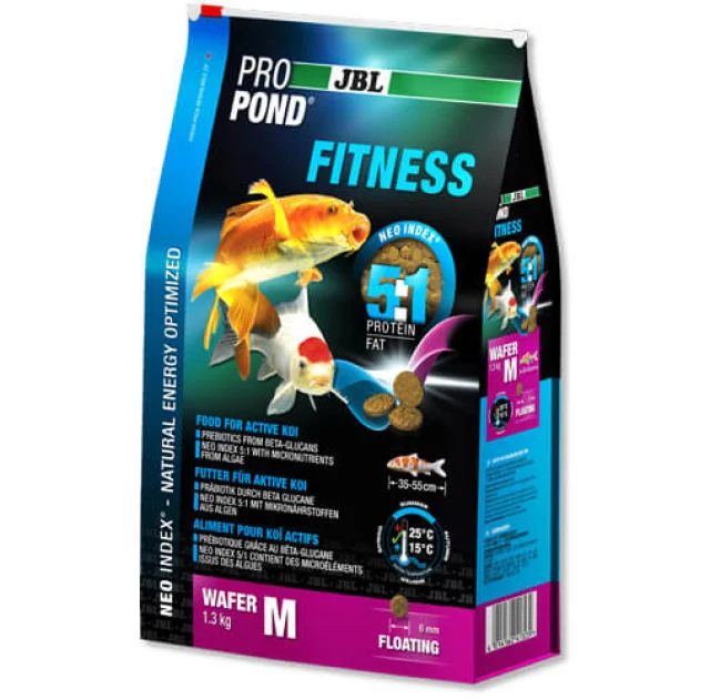 Фітнес-корм JBL ProPond Fitness M для активних котрі, 1.3 кг