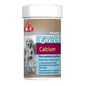 Вітаміни 8 in 1 Excel Calcium з кальцієм для собак, 155 таблеток Вітаміни 8 in 1 Excel Calcium з кальцієм для собак, 155 таблеток