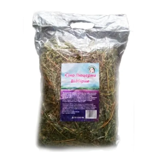 Мой Пушистик сено люцерны отборное 2 кг