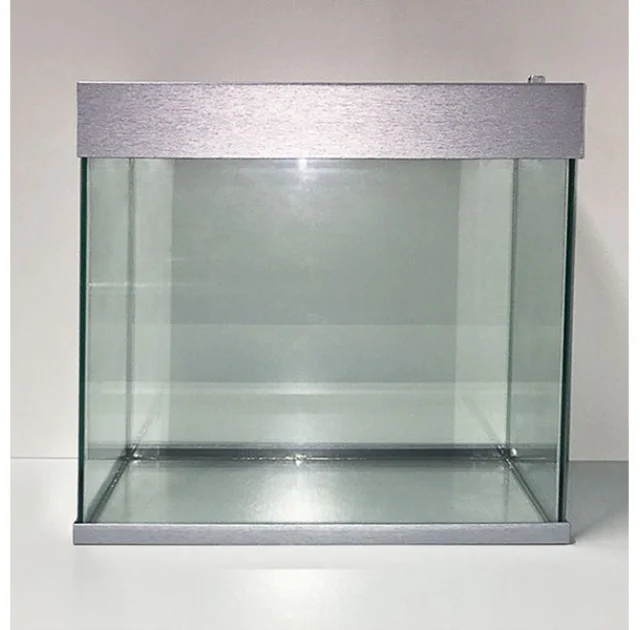 Аквариум AquaStar прямая передняя стенка, 35л, LED, серебро
