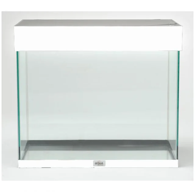 Аквариум AquaStar прямая передняя стенка, 35 л, LED, белый