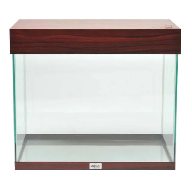 Акваріум AquaStar з прямою передньою стінкою, 60 л, LED, венге