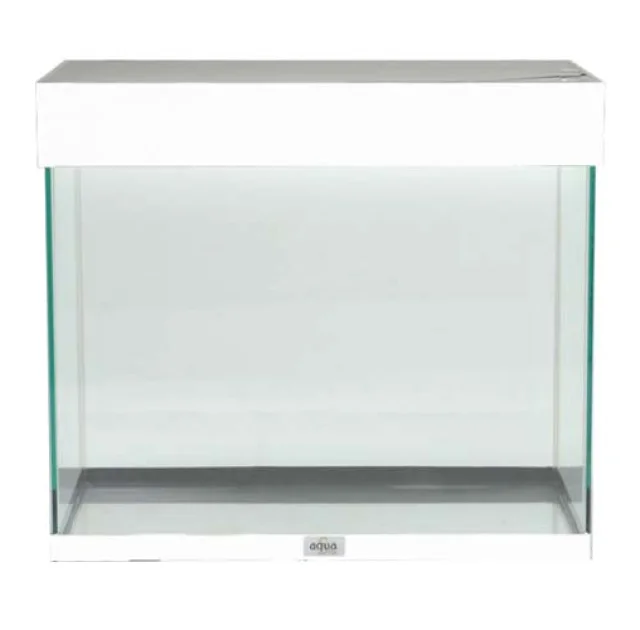 Акваріум AquaStar з прямою передньою стінкою, 60 л, LED, білий