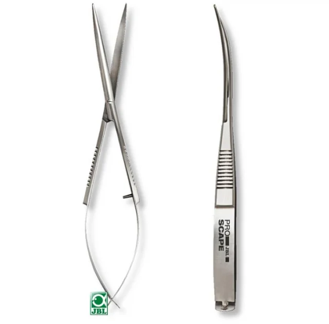 Пружинные ножницы JBL ProScape Tool S spring для мхов и газонов в аквариумах, 16 см