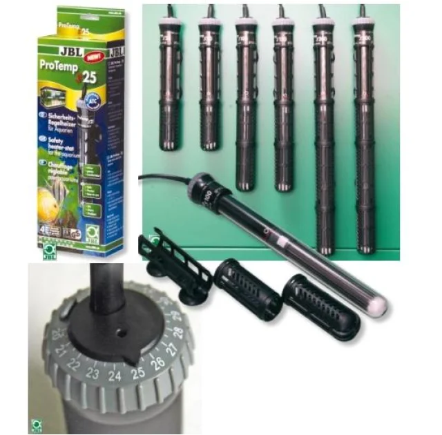 Регулируемый нагреватель 50 Вт с защитным кожухом JBL ProTemp S 50 для аквариума