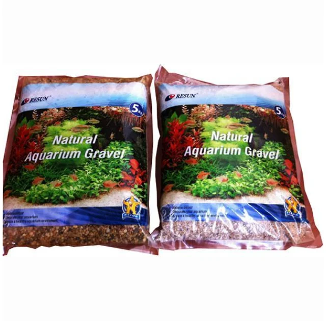 Песок Resun XF 20407B кварцевый, светлый, 3-4 мм, 5 кг