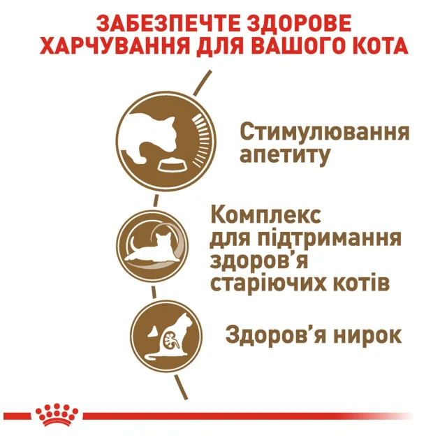 Сухий корм Royal Canin Ageing 12+ для кішок від 12 років, 2 кг