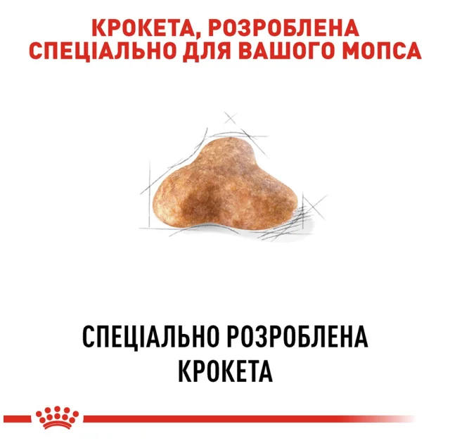 Сухий корм Royal Canin Pug Adult для мопса, 1.5 кг