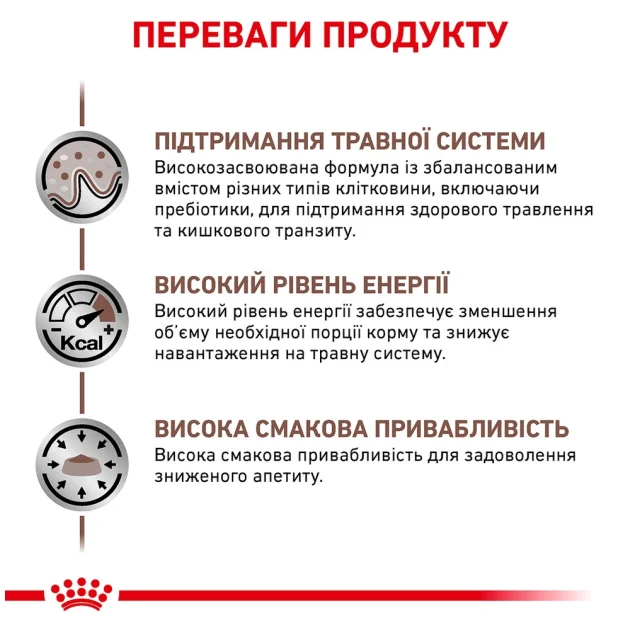 Сухий корм Royal Canin Gastro Intestinal при порушеннях травлення у кішок, 4 кг