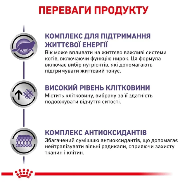 Сухий корм Royal Canin Mature Consult для кішок від 7 років без видимих ​​ознак старіння, 3.5 кг