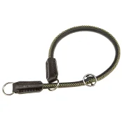 Ошейник-полуудавка Ferplast Derby CS10/50 Black для собак из эко-кожи, черная, A: 50 см, 10 мм