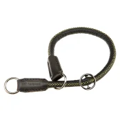 Ошейник-полуудавка Ferplast Derby CS12/50 Black для собак из эко-кожи, черная, A: 50 см, 12 мм