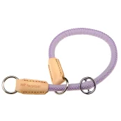 Ошейник-полуудавка Ferplast Derby CS12/50 Purple для собак из эко-кожи, черная, A: 50 см, 12 мм