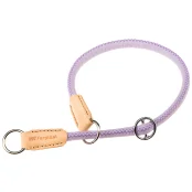 Ошейник-полуудавка Ferplast Derby CS12/60 Purple для собак из эко-кожи, черная, A: 60 см, 12 мм