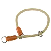 Ошейник-полуудавка Ferplast Derby CS12/70 Grey для собак из эко-кожи, черная, A: 70 см, 12 мм