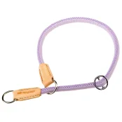 Ошейник-полуудавка Ferplast Derby CS12/70 Purple для собак из эко-кожи, черная, A: 70 см, 12 мм