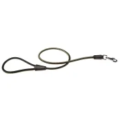 Повідець з еко-шкіри Ferplast Derby G10 / 110 Black для собак, 10 мм, 110 см