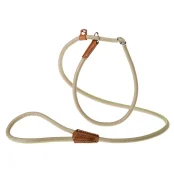 Поводок з нашийником з еко-шкіри Ferplast Derby GC10 / 160 Grey для собак, 10 мм, 160 см