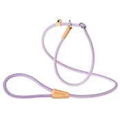 Поводок з нашийником з еко-шкіри Ferplast Derby GC10 / 160 Purple для собак, 10 мм, 160 см