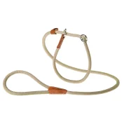 Поводок з нашийником з еко-шкіри Ferplast Derby GC12 / 170 Grey для собак, 12 мм, 170 см