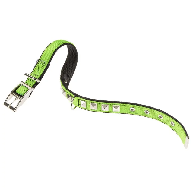 Нейлоновий нашийник Ferplast Dual CF25 / 53 Colours Green-Black для собак, 25 мм, A: 45 ÷ 53 см