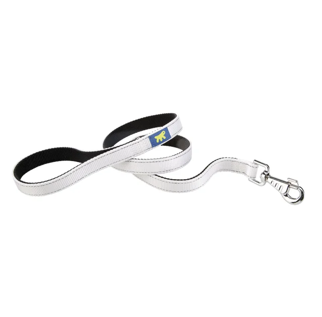 Нейлоновий поводок Ferplast Dual G15 / 110 Colours White для собак, 15 мм, 110 см