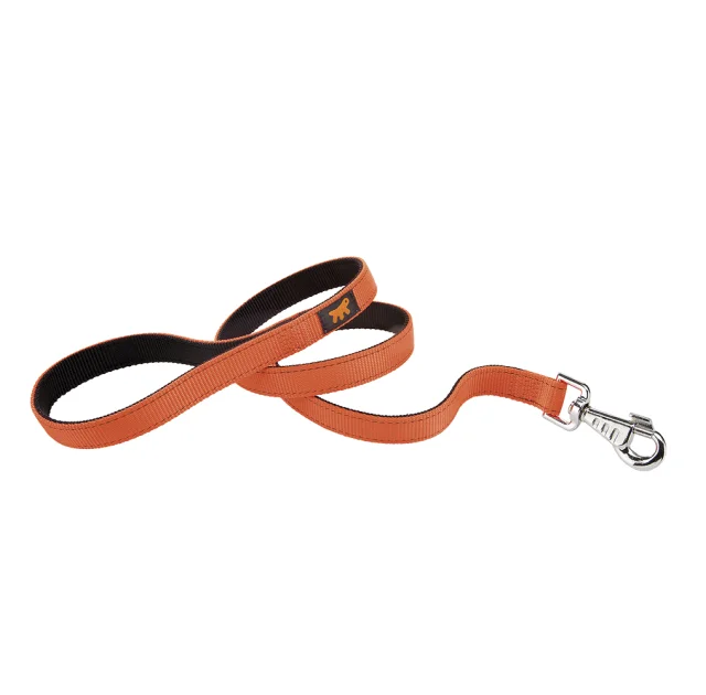Нейлоновий поводок Ferplast Dual G20 / 110 Colours Orange для собак, 20 мм, 110 см