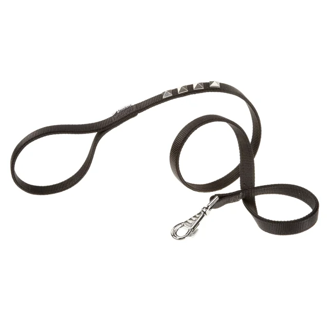 Нейлоновий поводок Ferplast Dual G20 / 120 PI Black для собак, 20 мм, 120 см