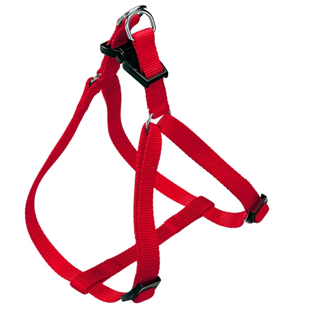 Нейлонова шлейки Ferplast Easy P Medium Red для собак, A = B: 45 ÷ 63 см, 15 мм
