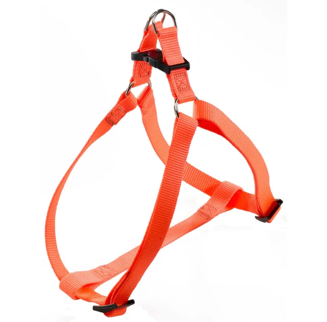 Нейлонова шлейки Ferplast Easy P Small Orange для собак, A = B: 35 ÷ 53 см, 10 мм
