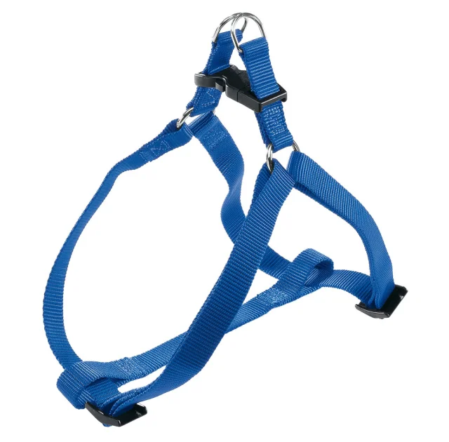 Нейлонова шлейки Ferplast Easy P Small Blue для собак, A = B: 35 ÷ 53 см, 10 мм