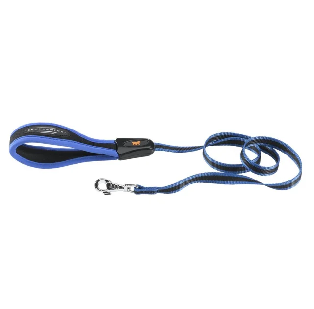 Повідець Ferplast Ergocomfort G20 / 120 Blue для собак з ергономічною ручкою на підкладці, 20 мм, 120 см