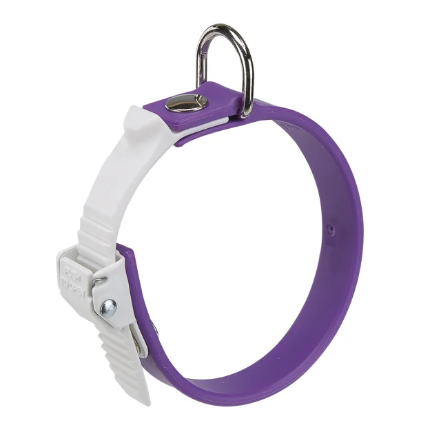 Эластичный ошейник с системой микрорегулировки Ferplast Ergoflex C15/25 Purple для собак