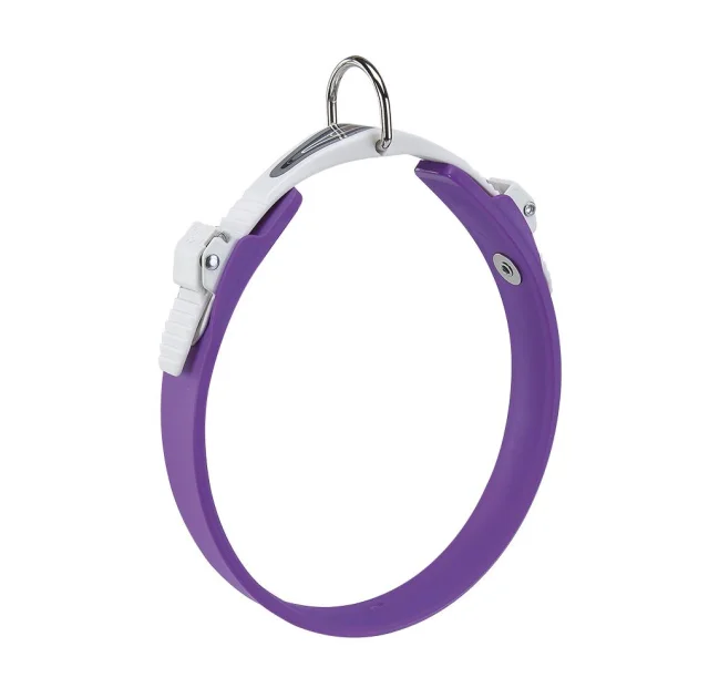 Эластичный ошейник с системой микрорегулировки Ferplast Ergoflex C28/51 Purple для собак