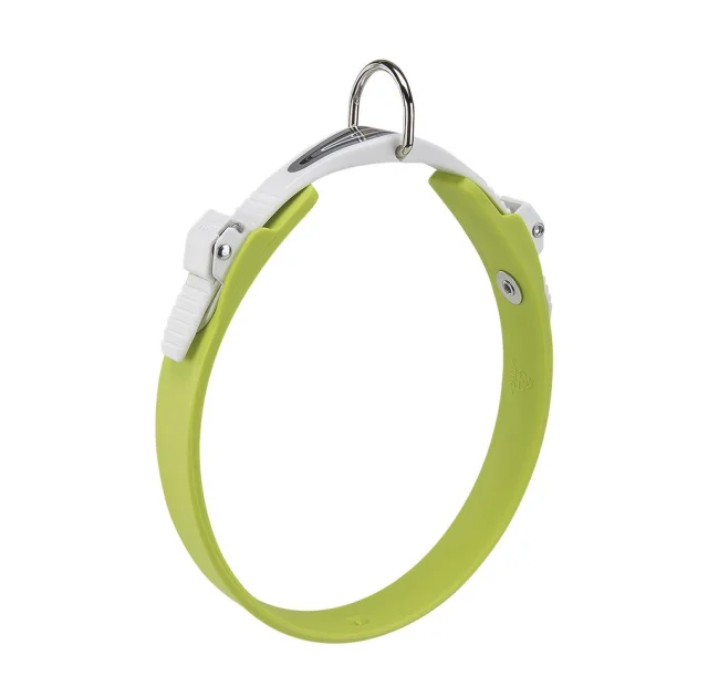 Эластичный ошейник с системой микрорегулировки Ferplast Ergoflex C28/60 Green для собак