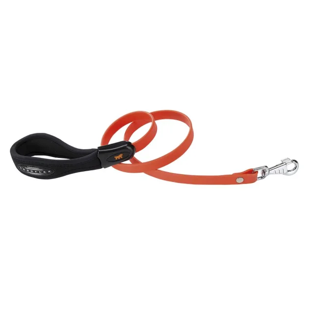 Эластичный поводок с эргономичной ручкой Ferplast Ergoflex G18/110 Orange для собак, 18 мм, 110 см