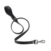 Эластичный поводок с эргономичной ручкой Ferplast Ergoflex G18/110 Black для собак, 18 мм, 110 см