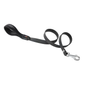 Эластичный поводок с эргономичной ручкой Ferplast Ergoflex G25/110 Black для собак, 25 мм, 110 см
