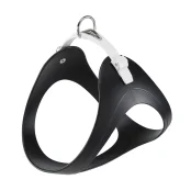 Эластичная шлейка Ferplast Ergoflex M Black для собак с системой регулировки, A: 45,5÷53,5 см, B: 49÷57 см