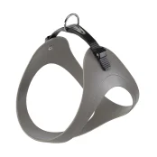 Эластичная шлейка Ferplast Ergoflex M Grey для собак с системой регулировки, A: 45,5÷53,5 см, B: 49÷57 см