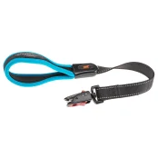 Повідець Ferplast Ergofluo Matic GM25 / 55 Blue для собак з автоматичним карабіном, 25 мм, 55 см