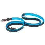 Повідець Ferplast Ergofluo Matic GA25 / 200 блакитний, для собак з автоматичним карабіном, 25 мм, 200 см