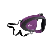 Поводок-рулетка для собак до 12 кг с лентой Ferplast Flippy Tech Tape Purple, фиолетовый, 3 м
