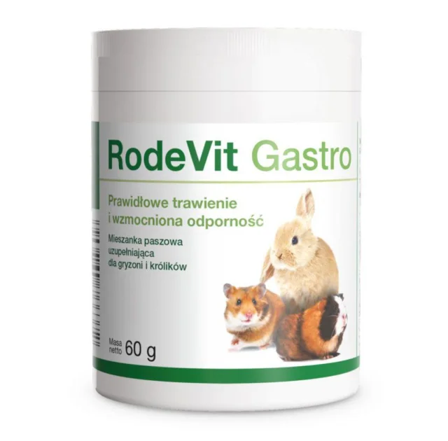 Пищевая добавка Dolfos RodeVit Gastro для грызунов и кроликов, 60 г