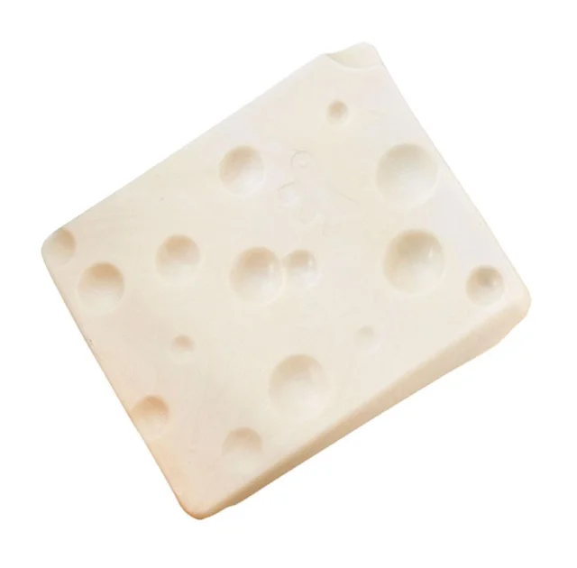 Жувальна іграшка Ferplast Goodb Tin & Nat Bag Cheese для гризунів в формі сиру